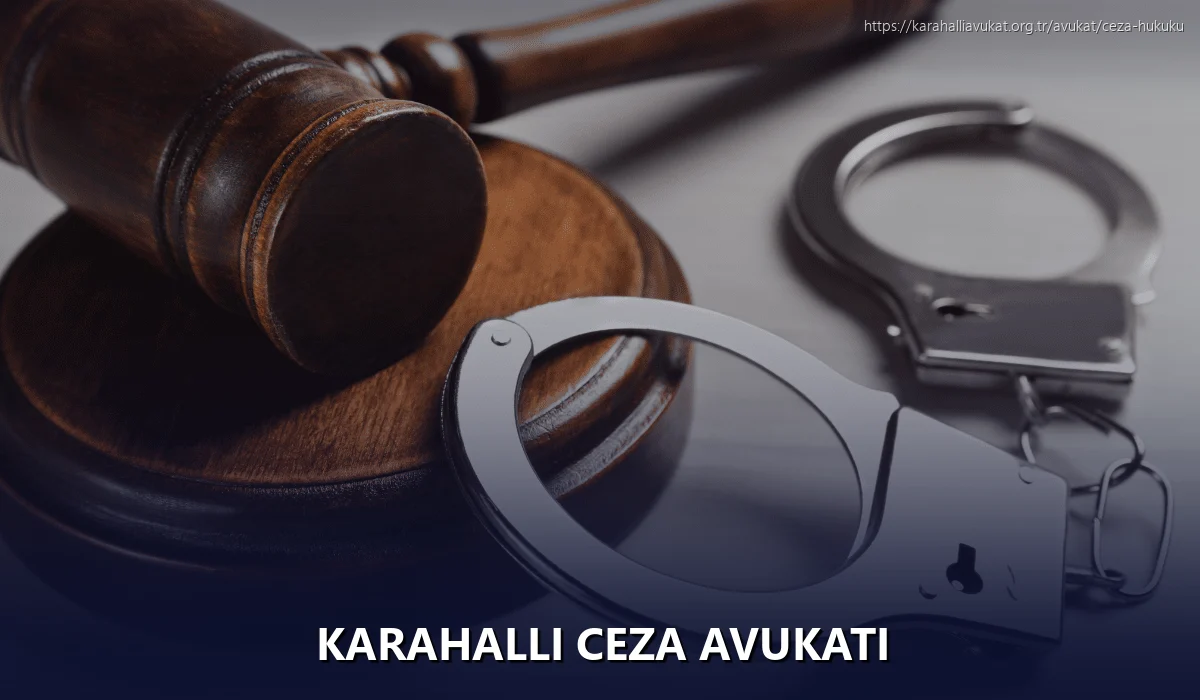Karahalli Ceza Avukatı